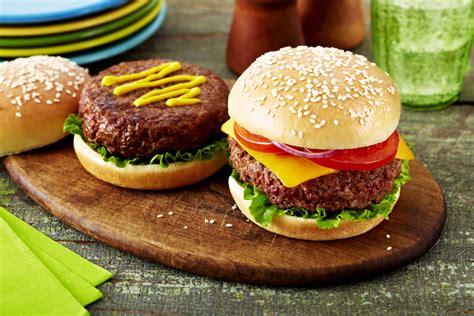 Juicy Grilled Burger Recipe Cook With Campbells Canada