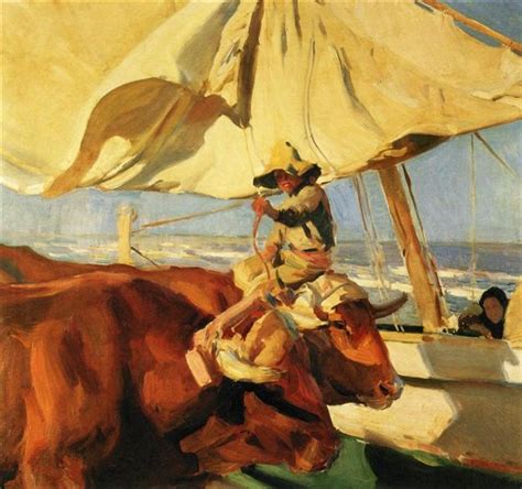 Afternoon Sun Playa De Valencia Joaqu N Sorolla Wikiart Org