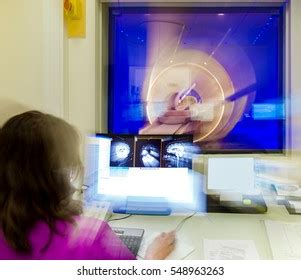 Hospital Xray Scanner Mri Brain Tumor Stock Photo 548963263 Shutterstock