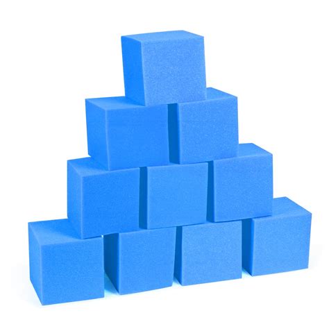 TRENDBOX 24PCS 5" x 5" x 5" Foam Pit Blocks Foam Padding Blocks Foam ...