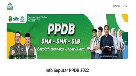 Pendaftaran PPDB Jabar 2022 Jenjang SMA SMK Dibuka Mulai Hari Ini