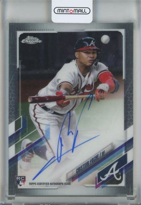 ミントモール MINT 池袋店 2021 Topps Chrome Baseball Atlanta Braves Cristian