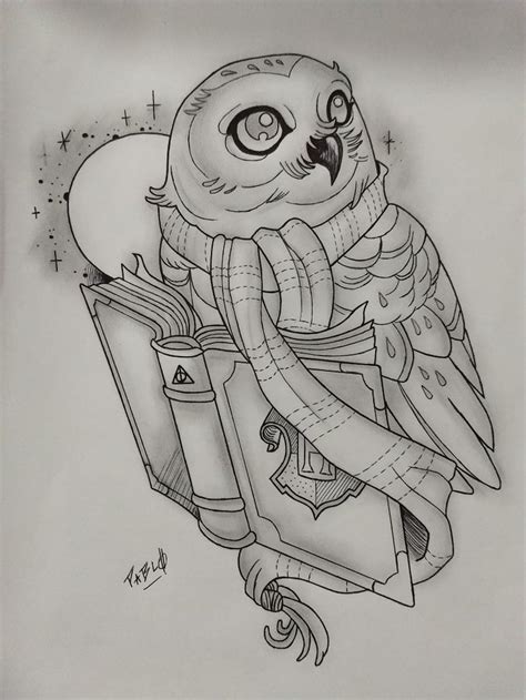 Hedwig Harry Potter Sketch