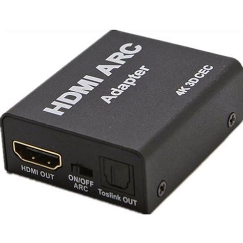 Adaptateur Hdmi Arc Vers Hdmi Optique Toslink Convertisseur Audio K