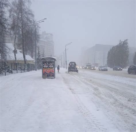 Казань снежная 🌨☃ На уборку вышли 268 единиц | Интересная Казань