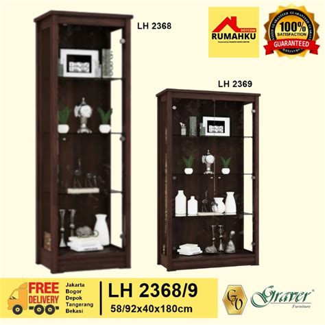 Jual Lemari Display Kaca Lemari Hias Kaca Rak Display Kaca Lemari