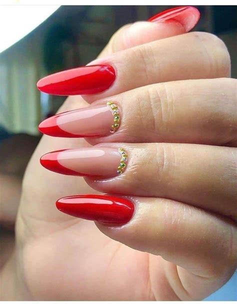 30 Red Nail Designs That Are The Epitome Of Feminine Beauty 230 Em