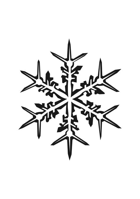 Elegant Christmas Snowflake Svg