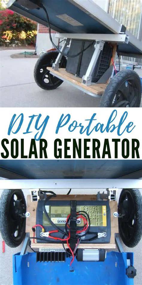 DIY Portable Solar Generator