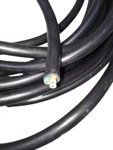 Cable Tipo Taller Negro X Mm Metro Sobrante De Obra Mercadolibre