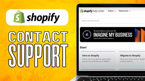 How To Contact Shopify Support 2023 Simple Tutorial Youtube