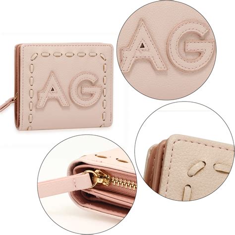 Pink Anna Grace Zip Around Purse Wallet