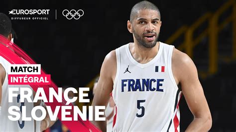 JEUX OLYMPIQUES Le replay intégral de la demi finale France Slovénie