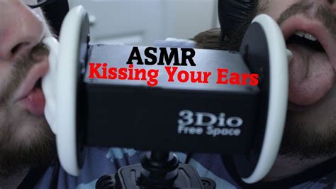 [asmr] Kissing Your Ears Ear To Ear Kissing And Breathing Sounds