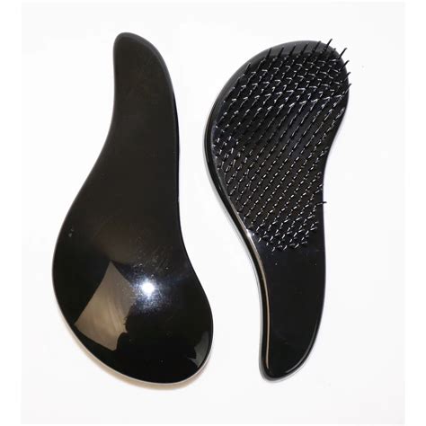 platinum detangle brush black