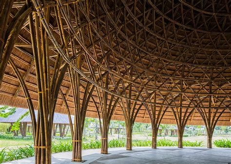 Vo Trong Nghia Creates Bamboo And Thatch Domes In Vietnam Bamboo Structure Bamboo Building