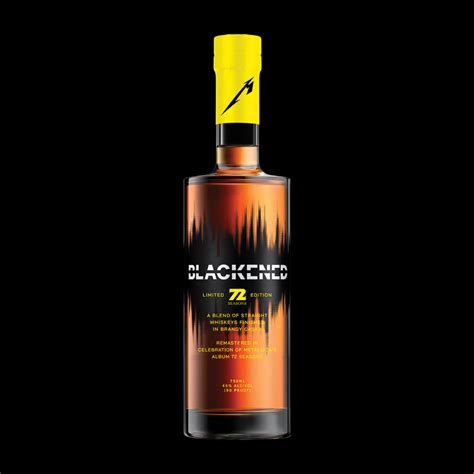 Metallica Announce Limited Edition 72 Seasons Blackened Whiskey