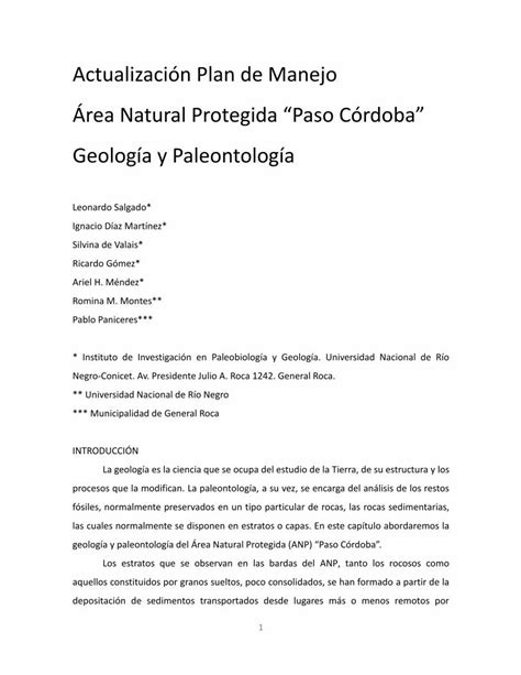 PDF Actualización Plan de Manejo Área Natural Protegida Paso