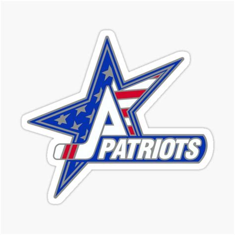 "Patriots Hockey Logo" Sticker for Sale by DavidAyala | Redbubble