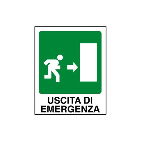 Cartelli Segnalatori Cartello D Emergenza 2531 Cm Cartelli Segnalatori