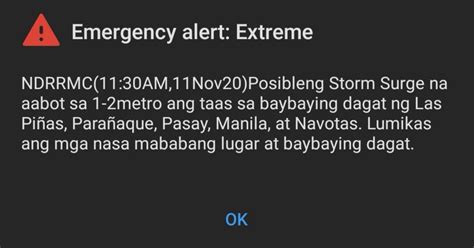 On Twitter 🚨⛈️ Another Alert From Ndrrmc Warns Of Storm Surges Of Up To 1 2