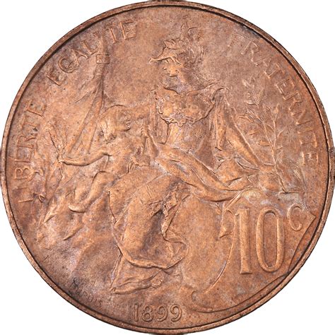 Coin France Dupuis Centimes Paris Bronze Km