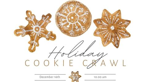 Holiday Cookie Crawl Golden Rule Nd Wahpeton December 16 2023