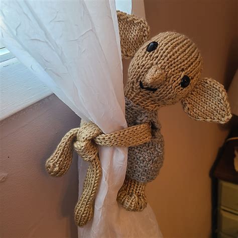 Ravelry House Elf Curtain Tie Backs Pattern By Anne De Silva