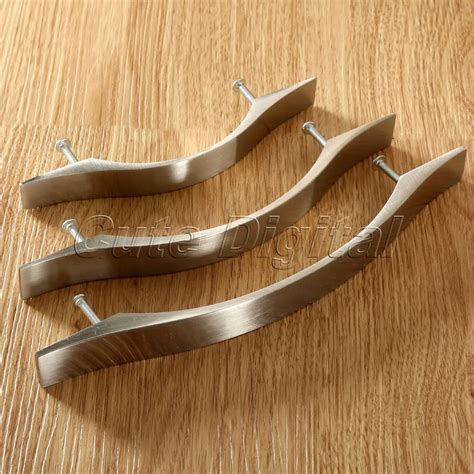 Aluminum Alloy Kitchen Cabinet Handles Wardrobe Cupboard Pull Handle Dresser Pulls Knob