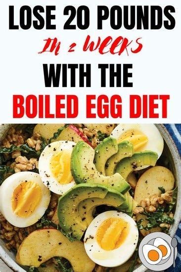 The Boiled Egg Diet Lose 20 Pounds In 2 Weeks By Virtually Easy