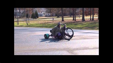 Janet On Danger Ride Drift Trike Maiden Voyage Youtube