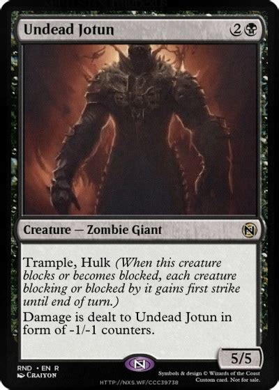 Mtgnexus Undead Jotun