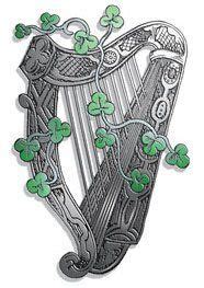 Celtic Harp Drawing at GetDrawings | Free download