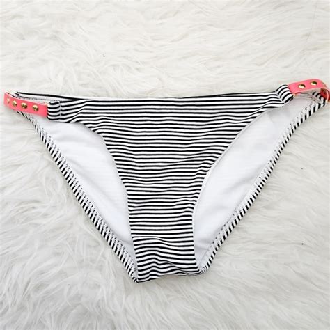 Sofia By Vix Swim Sofia By Vix Black And White Striped Bikini