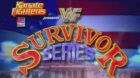 Wwf Survivor Series 1995 Match Card And Results Wwe Ppv