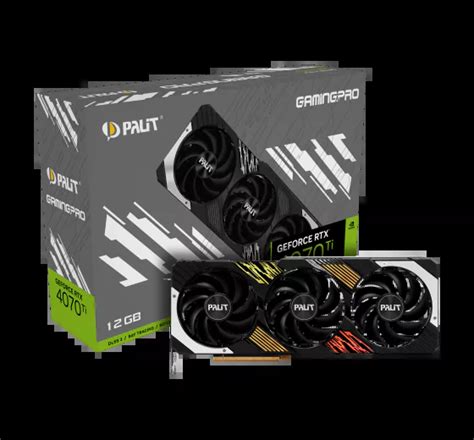 Palit Geforce Rtx 4070 Ti Gamingpro Oc 12gb Gddr6x 192bit Graphics Card