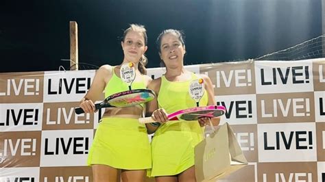 Dupla Caarapoense Se Destaca Em Campeonatos De Beach Tennis Em Caarap