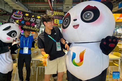 South Korea S Players Celebrate Birthday In Chengdu Universiade Village