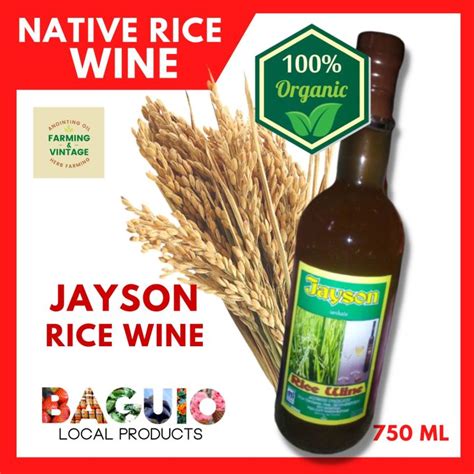 Tapuyrice Wine Native Herbal Wine Of Cordillera Jayson Rice Wine 750ml