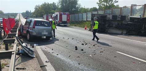 Dwie osoby zginęły w wypadku na obwodnicy Trójmiasta Trasa zablokowana