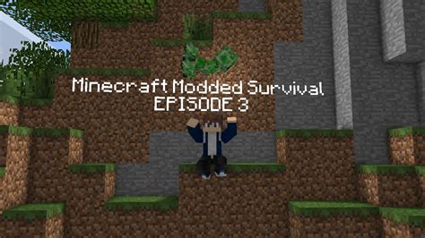 Minecraft Modded Survival Episode 3 YouTube