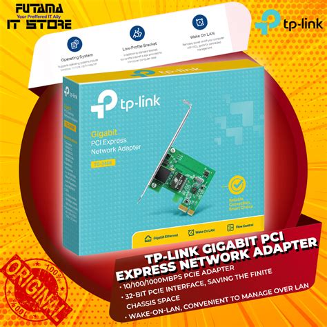 TP Link Gigabit PCI Express Network Adapter TG 3468 10 100 1000Mbps