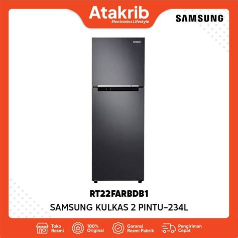 Jual SAMSUNG KULKAS 2 PINTU BIG RT22FARBDB1 SE Digital Inverter 234 L