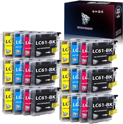 Amazon Wolfgray Compatible Lc Lc Ink Cartridges Pack