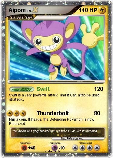 Pokémon Aipom 76 76 - Swift - My Pokemon Card