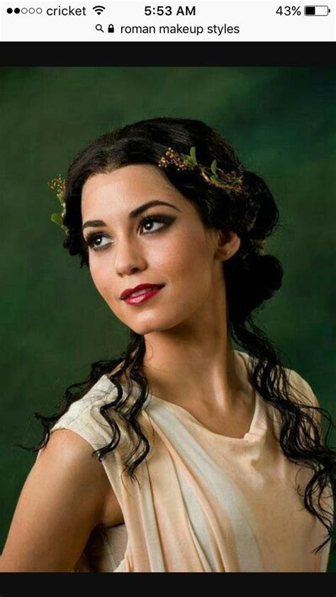 Roman Makeup Greek Hair Ancient Greece Fashion Greek Women