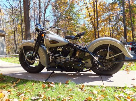 1940 Harley-Davidson knucklehead | Harley davidson knucklehead, Harley ...