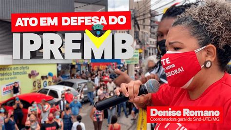 Denise Romano Coordenadora Geral Do Sind UTE MG Presente Na Luta