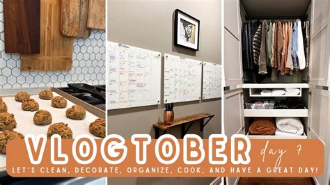 VLOGTOBER 2024 COZY FALL EASY FALL DECOR EASY FALL RECIPES