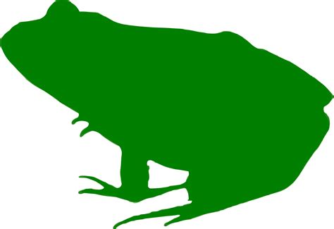 Frog Silhouette Drawing Clip art - animal silhouettes png download ...